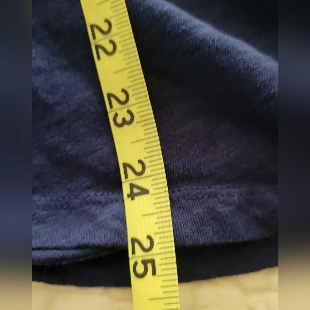 JCrew Blue Short Sleeve Tee Classic Casual - Picture 5 of 5